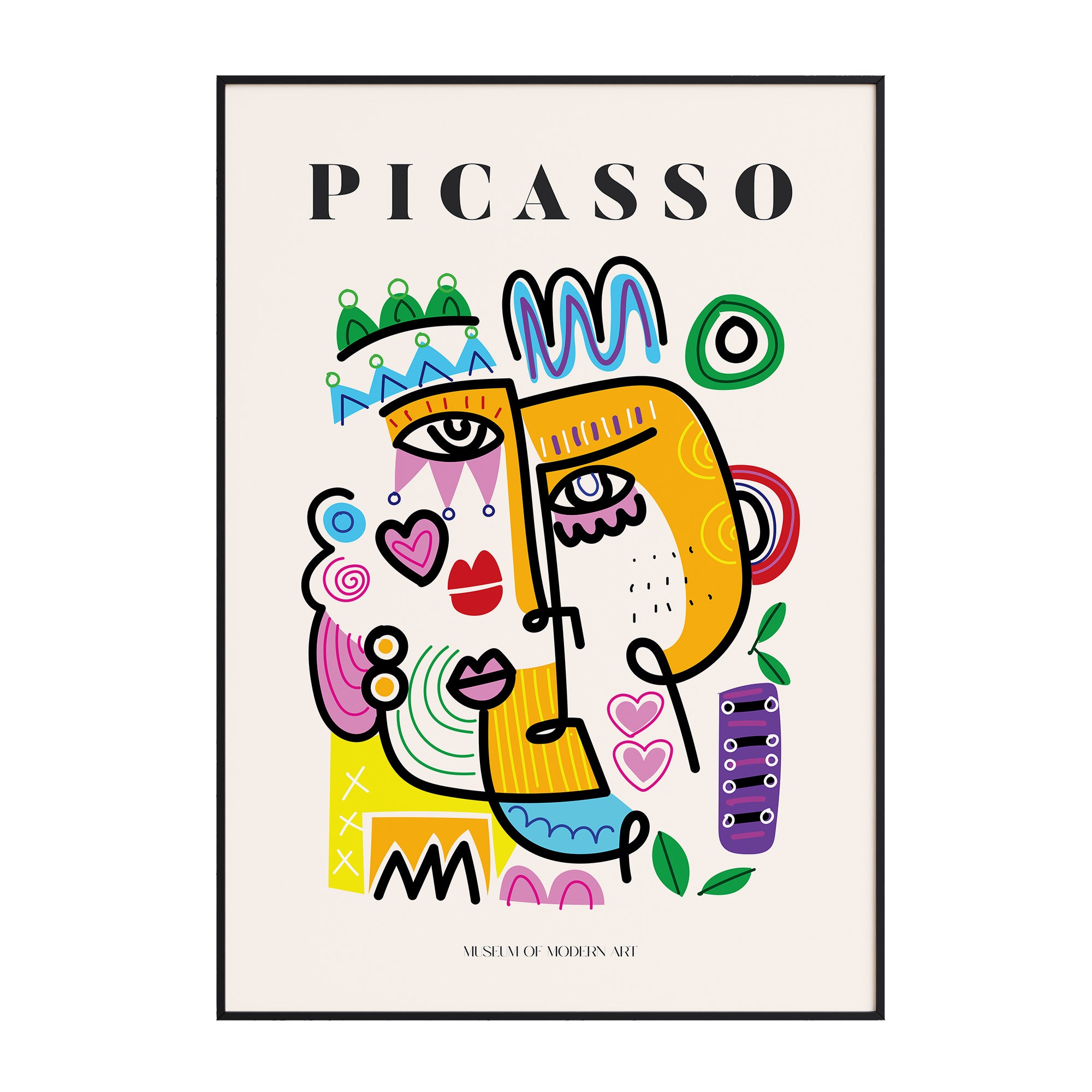 Picasso Modern Illustration Print No3