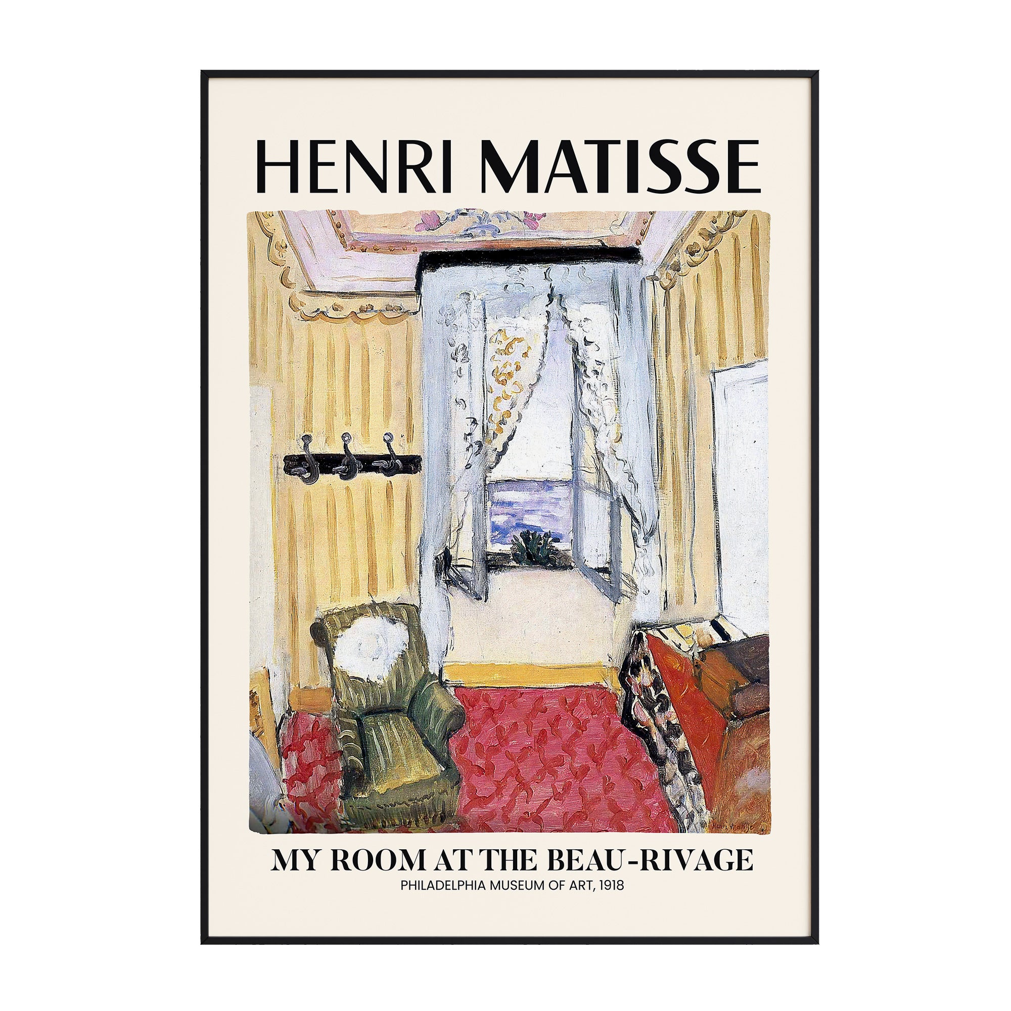 Henri Matisse - My Room at the Beau-Rivage 1918