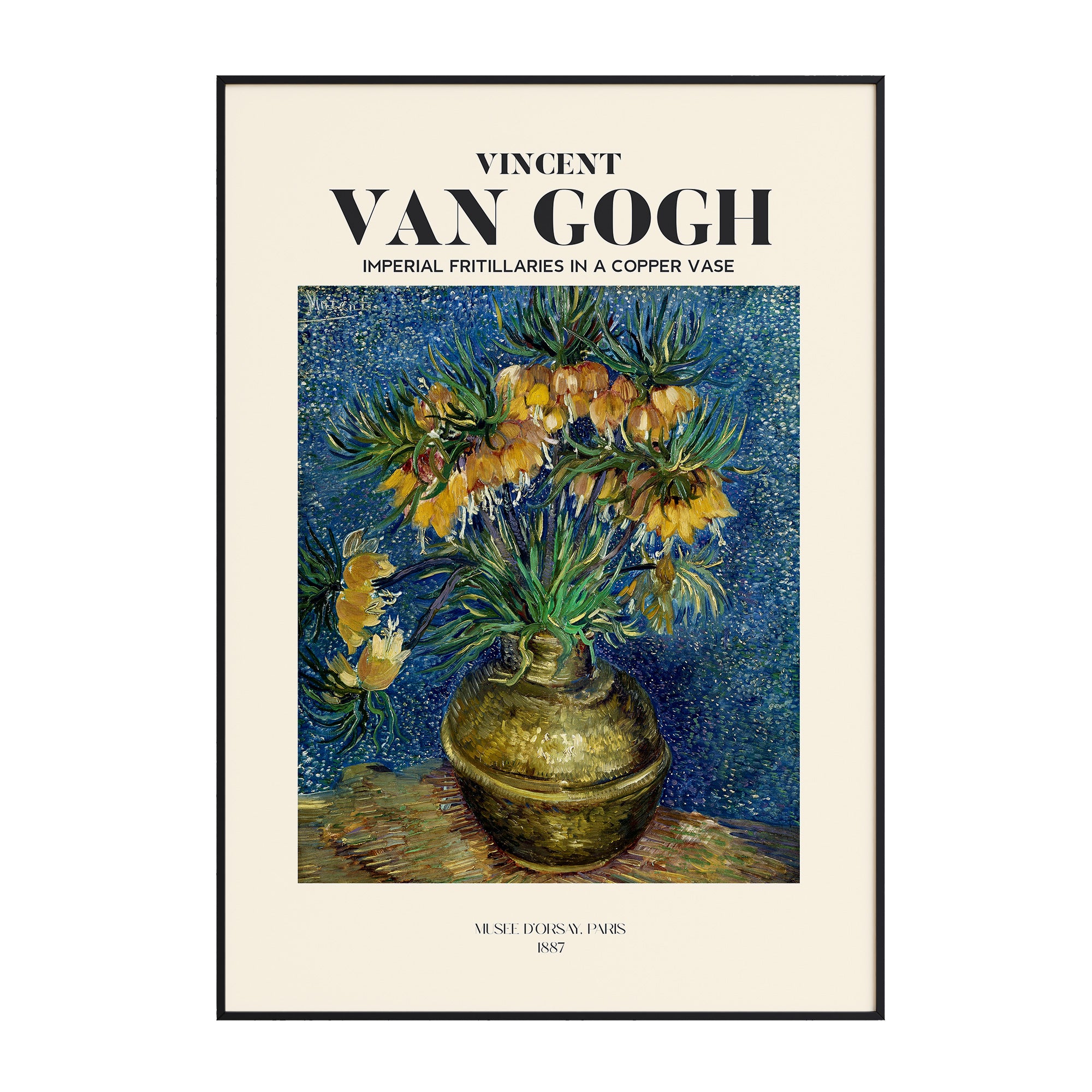 Vincent van Gogh - Imperial Fritillaries in a Copper Vase